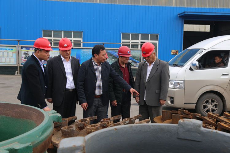 山东客户一行来金阳石考察合作