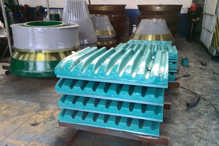 加微合金的破碎机高锰钢鄂板更耐磨