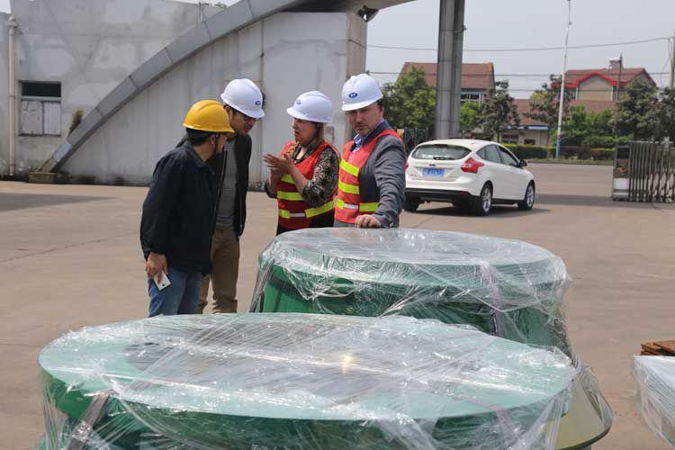 俄罗斯客户到访金阳石